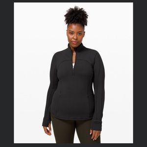 Lululemon run briskly half zip